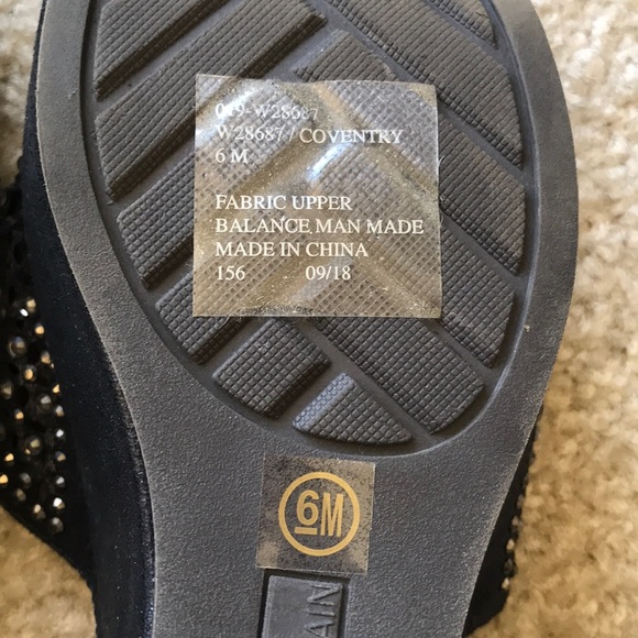 White Mountain rhinestone sandals - Picture 7 of 8